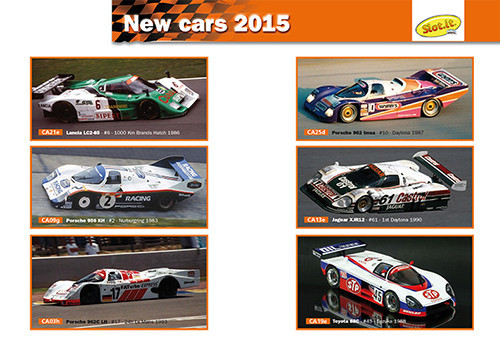 Slot.it Neuheiten 2015 Slot.it Neuheiten 2015