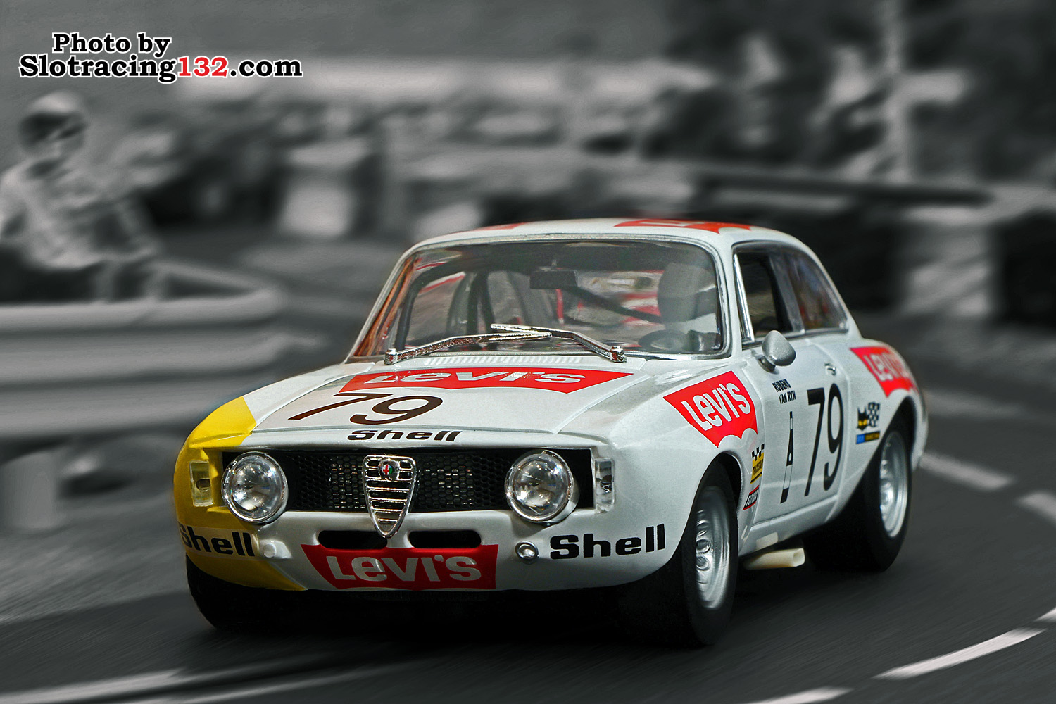 Alfa romeo cheap slot car