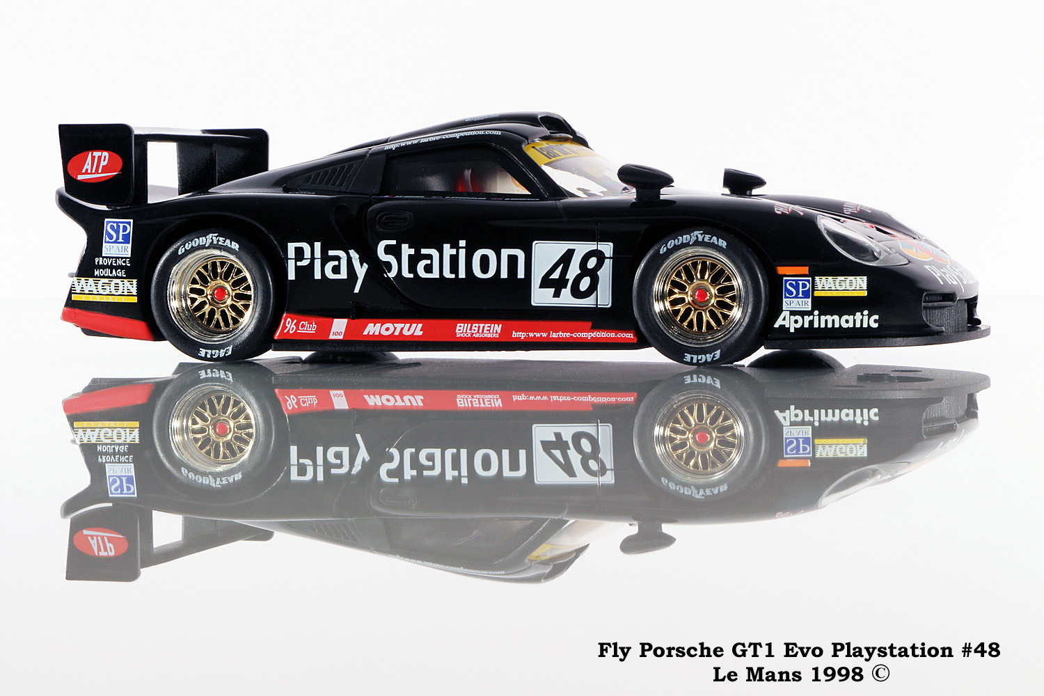 Slot Car fly EVO3 R2002 Porsche 911 Racing Compétition Rouge