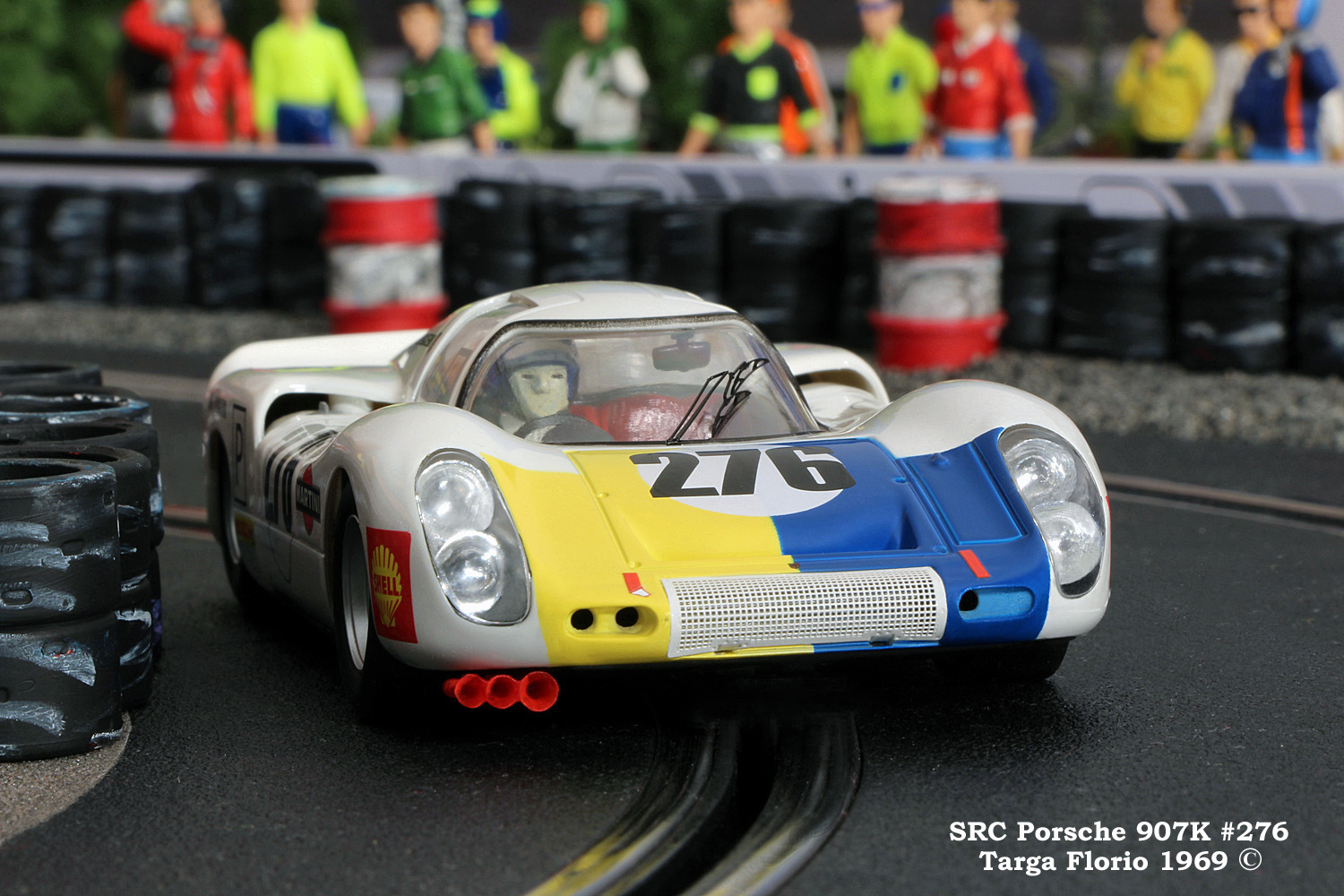 nuevo y en caja Src 1:32 Porsche 907k 12h Sebring 1969 GRATIS UK FRANQUEO Scalextric compat 